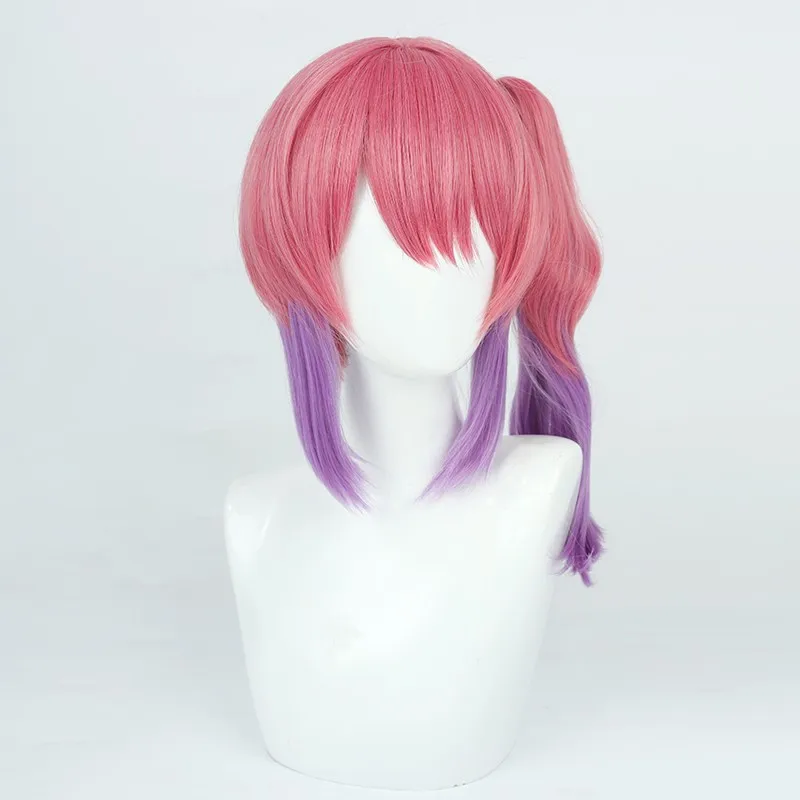 Nijisanji VTuber Kurumati Mero cosplay wig Halloween gift