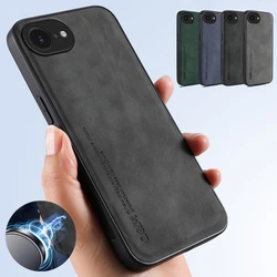 Skin Feeling Magnetic Case for Apple iPhone 17e 16e Protective Cover Shockproof Coque Funda Capa