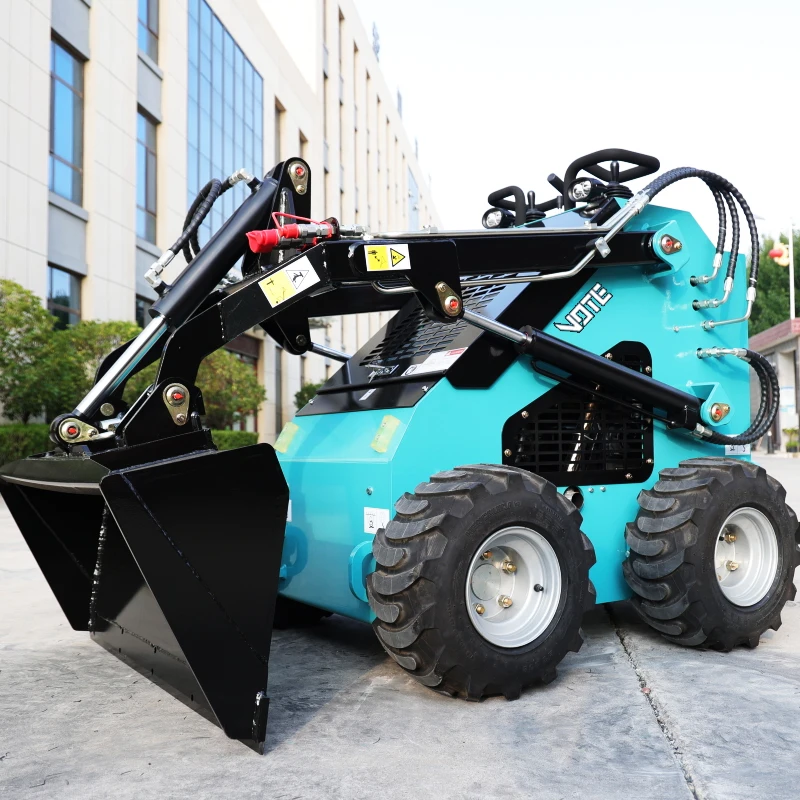 New Model Mini Compact Telescopic Ce Euro5 Epa Engine Skid Steer Chinese Wheel Crawler Mini Track Mini Skid Steer Diesel Loader