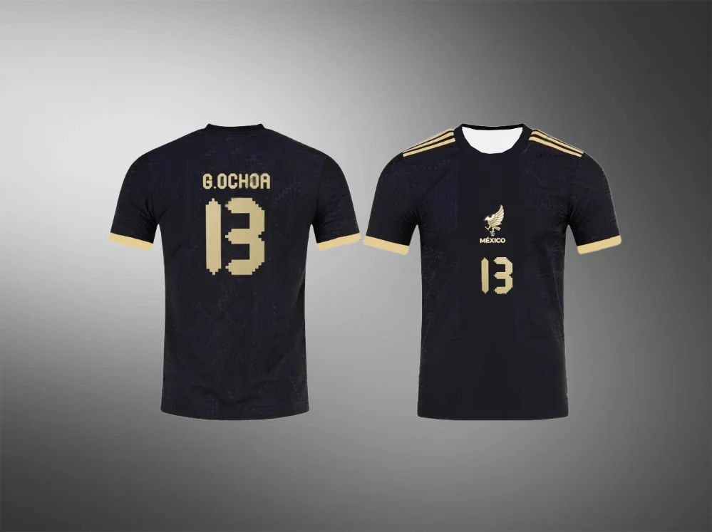 Kaus Sepak Bola Piala Emas 2025 Meksiko Pria Pakaian Olah Raga Seragam Sepak Bola Latihan Ukuran S-6XL Kaus Jersey Uniseks Sejuk Musim Panas Baru