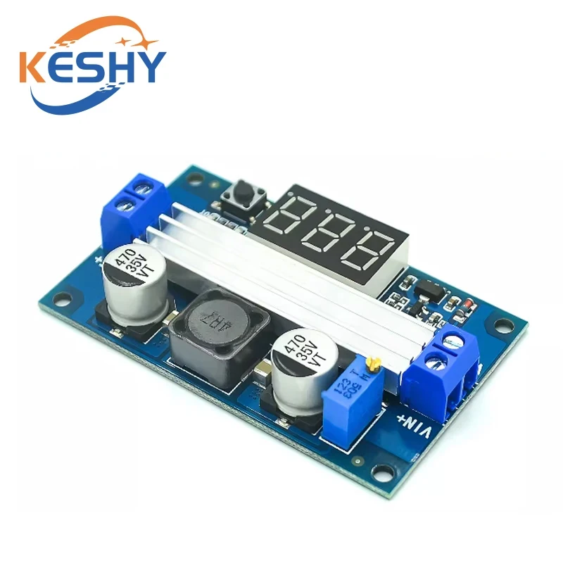 DC DC-DC 3~35V to 3.5~35V LTC1871 Booster step up Step-up module Converter Regulated Power Supply+VoltMeter