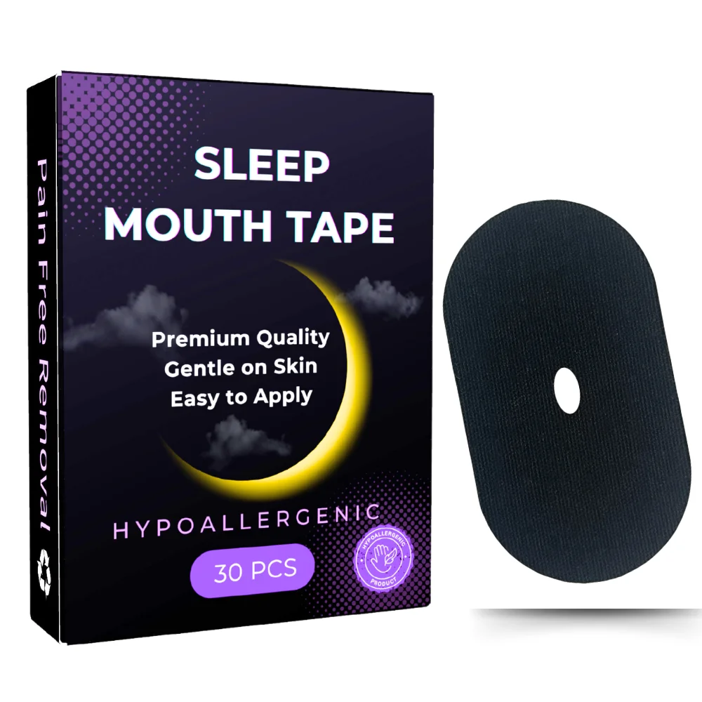 

Anti Snoring Sleep Mouth Tape for Men and Women, Best Mouth Strips, Medical Grade,Nose Breathing, Reduce Mouth Dryness, 30Pcs