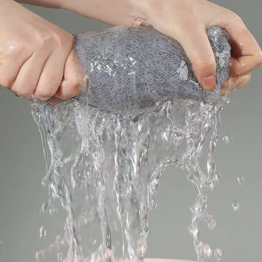 

10Pcs Microfiber Cleaning Rag Soft No Shrinking Easy-Cleaning Powerful Water Absorbent Multi-Function Kitchen Hand Towel