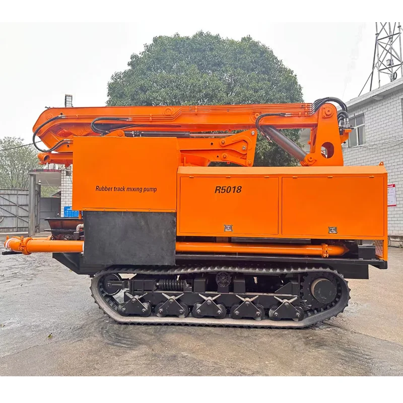 

Trailer Small Mini Concrete Pump Boom Concrete Boom Pump