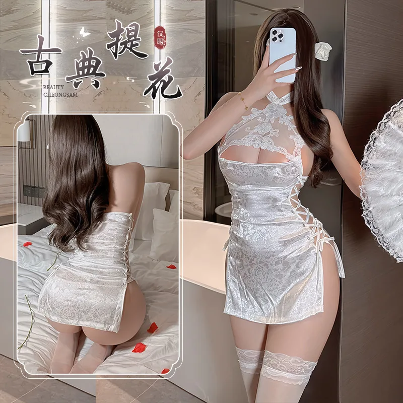 MYSUOLOVE sexy adult underwear cheongsam bed seduction suitable for young women