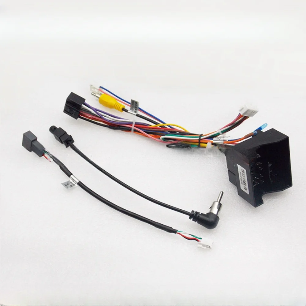 Canbus Box PSA-RZ-15 For Peugeot 206/307/301/2008 /Citroen C3/ C4/ C5/C4L/ DS6/ Elysee Radio With Wiring Harness Power Cable