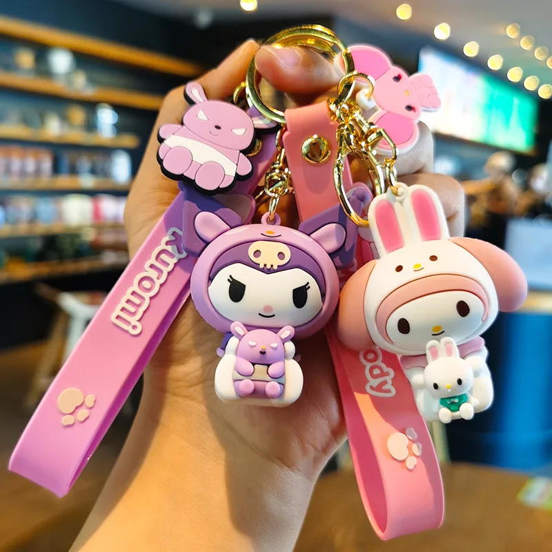 

Sanrio, Hello Kitty, Kunomi, Hug, Little Companion, Keychain, Doll Pendant, Keychain, Pendant