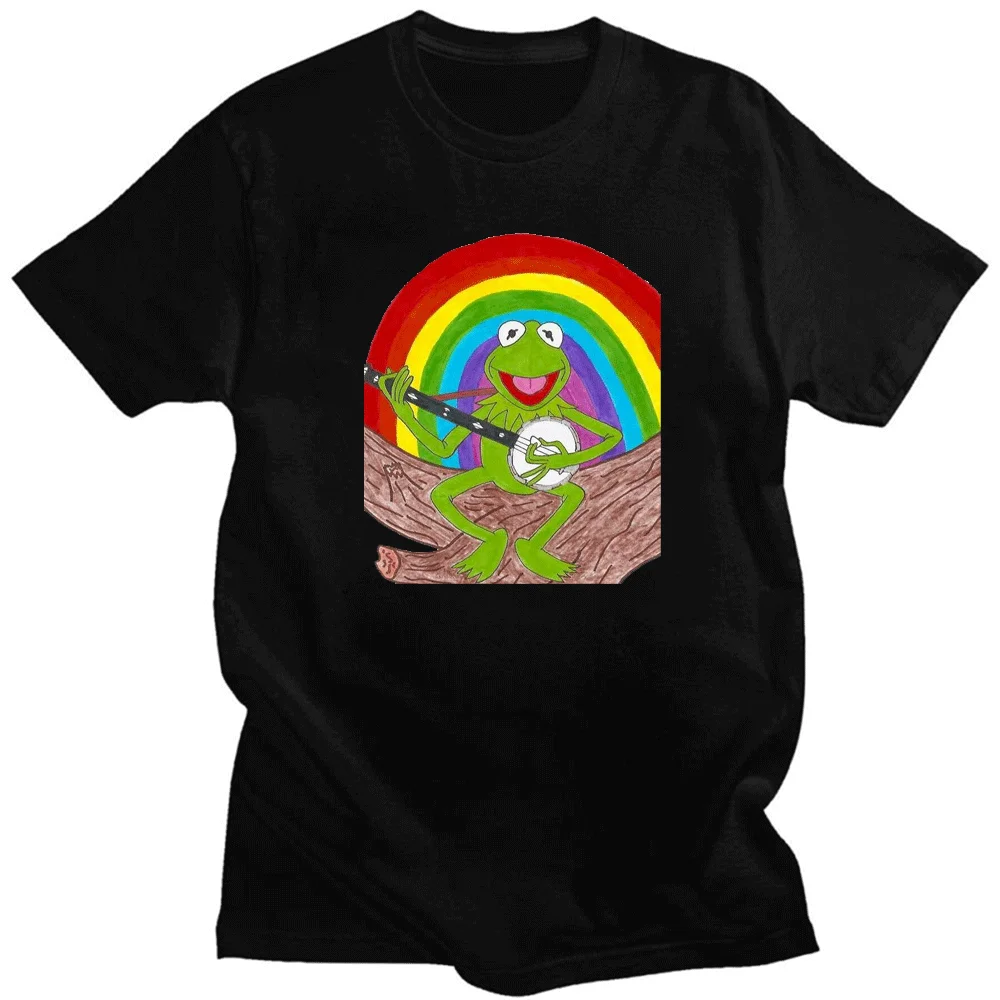 Funy The Muppet Christmas Carol Show T-shirt unisex Retro anni \'90 Kermit The Frog Felpa Regalo per feste di Natale Maglietta natalizia