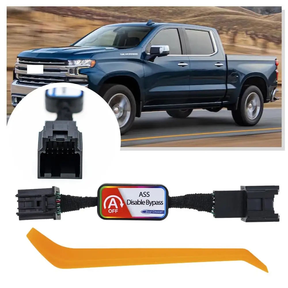 

For GMC Sierra Chevrolet Silverado 1500 2019-2020 Auto Disable Start Stop system Engine Off Device Auto Stop Canceller
