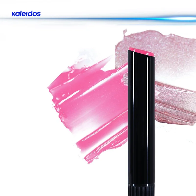 Kaleidos Lippenstift mit innerem Kern, Lippenstift-Make-up, langlebig, hochpigmentierte Farbe mit feuchtigkeitsspendendem Balsam