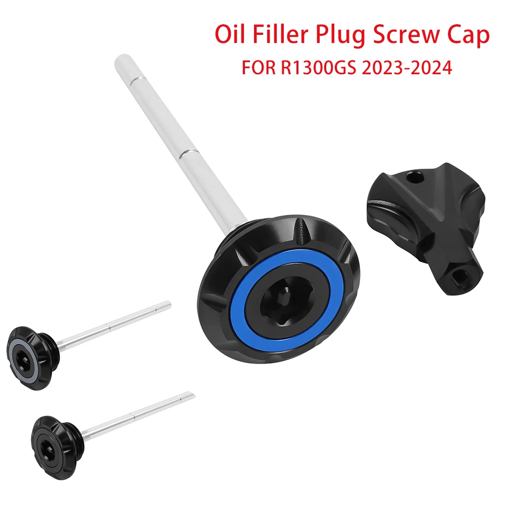 For BMW R1300GS Adventure R1300 GS R 1300 GS 23-24 Motorcycle Anti Theft  Dip Stick Plug Cover Engine Oil Filler Plug Screw Cap