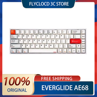 Everglide Ae68 Magnetic Switch Keyboard 8k Wired Abs Fearless Contract Valorant Rt Mechanical Gaming Office Customize Keyboards