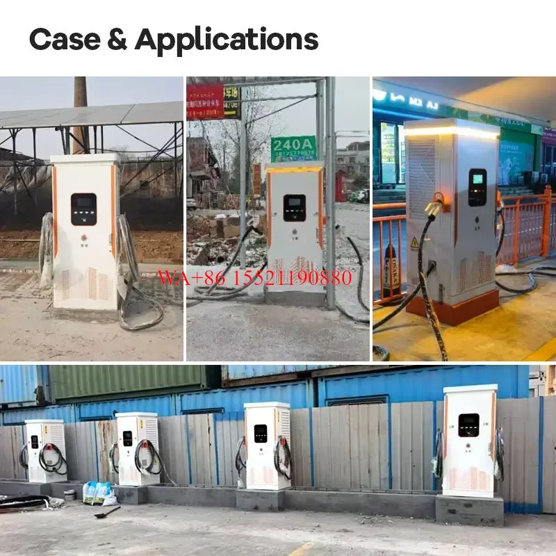 WMWMNU New 360kW 480kW DC Ultra Fast EV Charger CCS2 GBT Commercial Charging Station IP55 OCPP2.0 380V 600A 400A