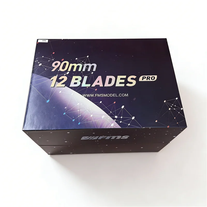 

FMS 90mm Pro 12-Blade EDF Unit - 6S Inner Rotor Brushless Motor for RC Fixed-Wing Aircraft