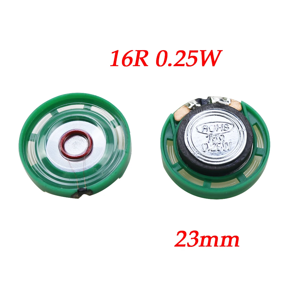 1PCS 16 Ohm 0.25W 0.5W 16 Ohm External Magnetic Doorbell Toy