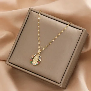 أعلى 6 مبيعات قلادة تميمة ماري - No4