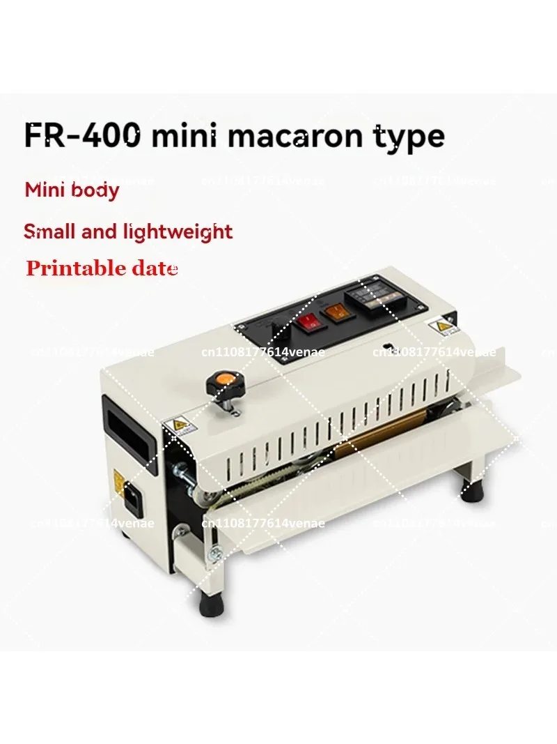 Continuous Bag Sealing Machine Plastic Packaging Sealer Horizontal Bag Sealer with Date Printer