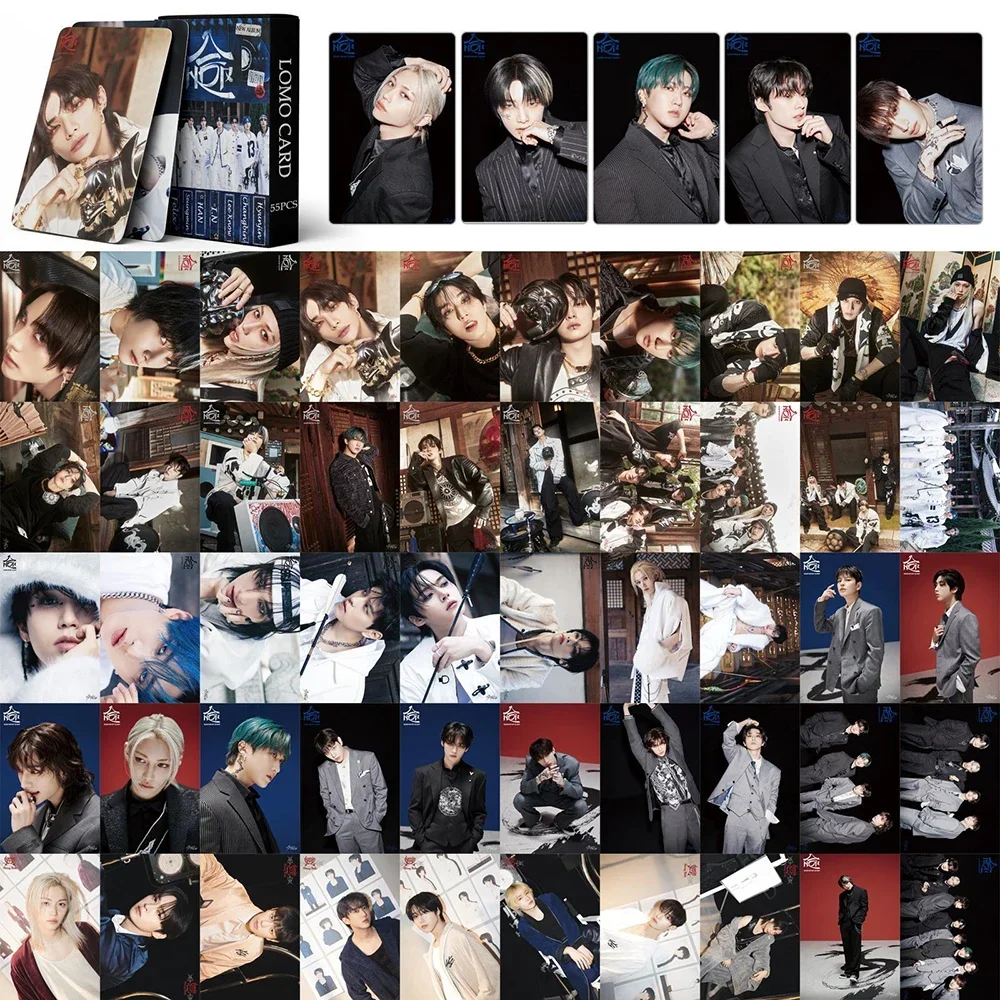 55Pcs/Set Kpop New Album Lomo Cards Photocards Girls Photo Card For Collection Fans Gift