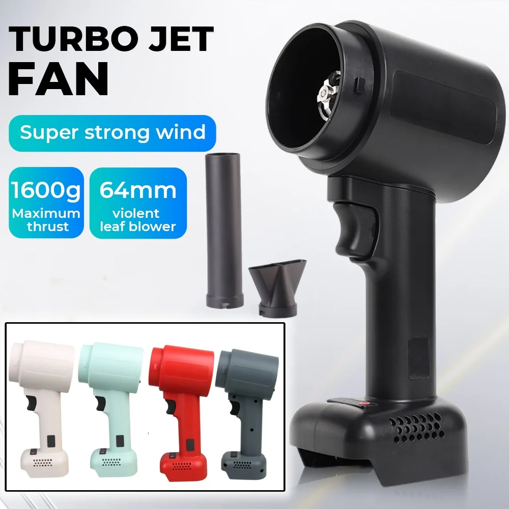 

Electric Cordless Brushless Cordless Electric Air Blower Turbo Jet Fan Handheld Dust Blowing Tool Gun For Makita 21V Battery Pin