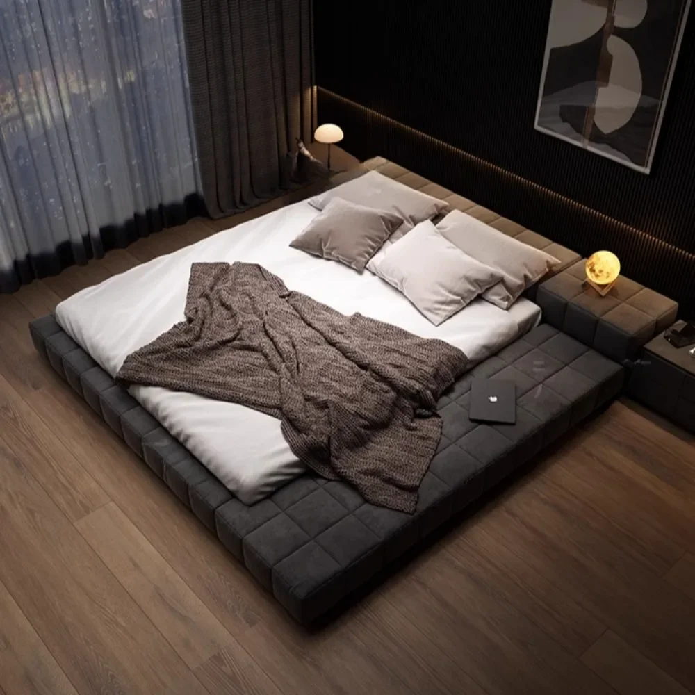 سرير أوروبي حديث جمالي فريد النوم سرير مزدوج للأطفال 180x200 Cama De Lujo Para Dormitorio ملحقات المنزل