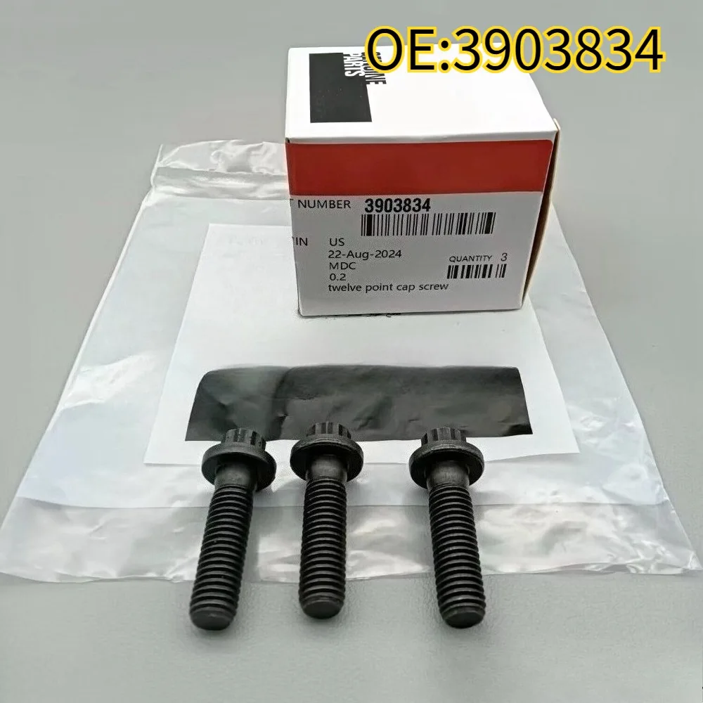 

High quality New For 3PCS 3903834 Bolt suitable for 94-07 5.9L Cummins Qty3