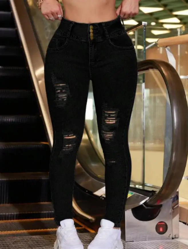 

Women's Ripped Jeans, Tight Leggings