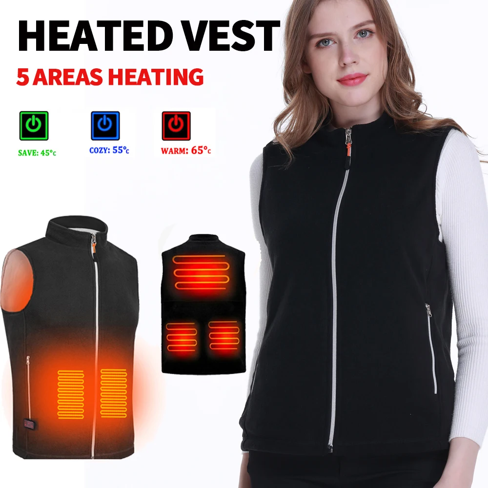 heated jacket women heated vest clothing heated jackets for men Electric Heated Jacket Clothing USB jacket Heating clothing