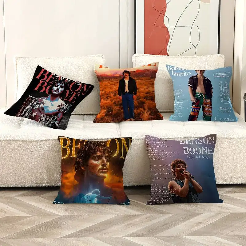 Singer B-Benson Boone Pillow Gifts Home Office Furnishings Bedroom Sofa Car Cushion Cover case 45x45cm