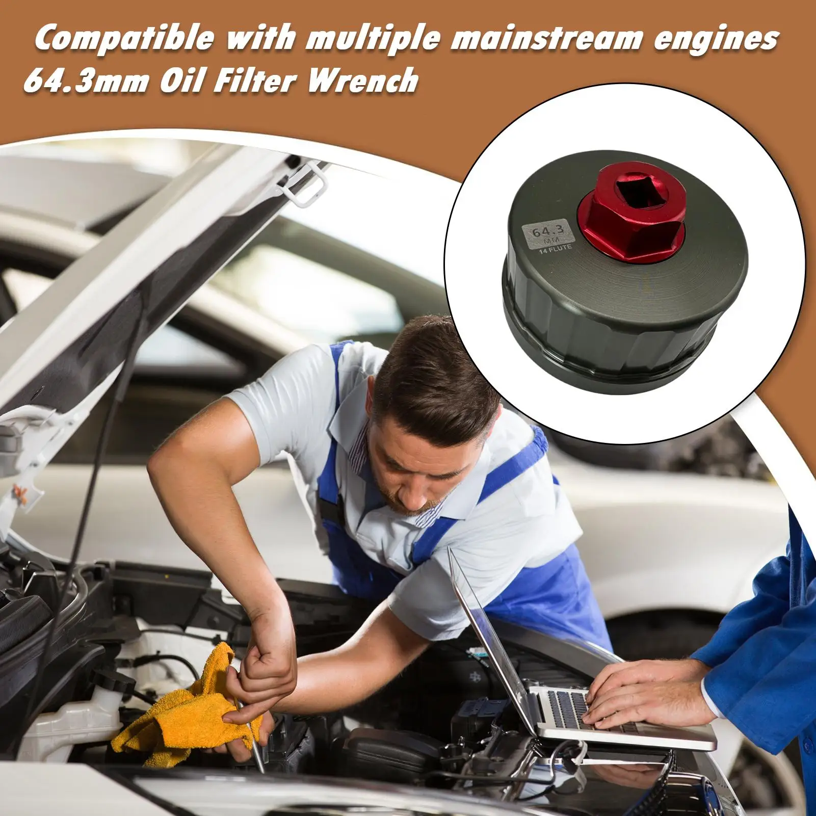 

Автомобильный ключ для масляного фильтра, инструмент для снятия головки, легкие эргономичные аксессуары, крышка для автофургона, мотоцикла, автомобиля, дома, автомобиля