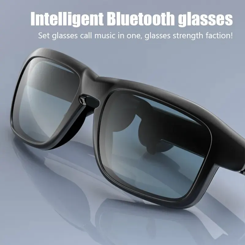 Wireless Smart Bluetooth 5.0 Glasses Headset Double Speaker Stereo Fashion Sports Riding Eyes Glasses Earphone