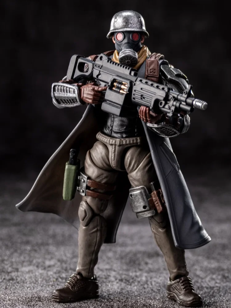 JOYTOY Battle of the Stars 1/18 Scale Action Figures Set - Shadow Jaeger Squad Anime Military Themed Collectible Models