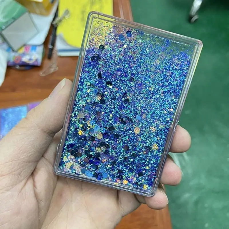 

R3MC Clear Flowing Sand Goo Card Brick Silicone Mold Resin Moulds for DIY Projects