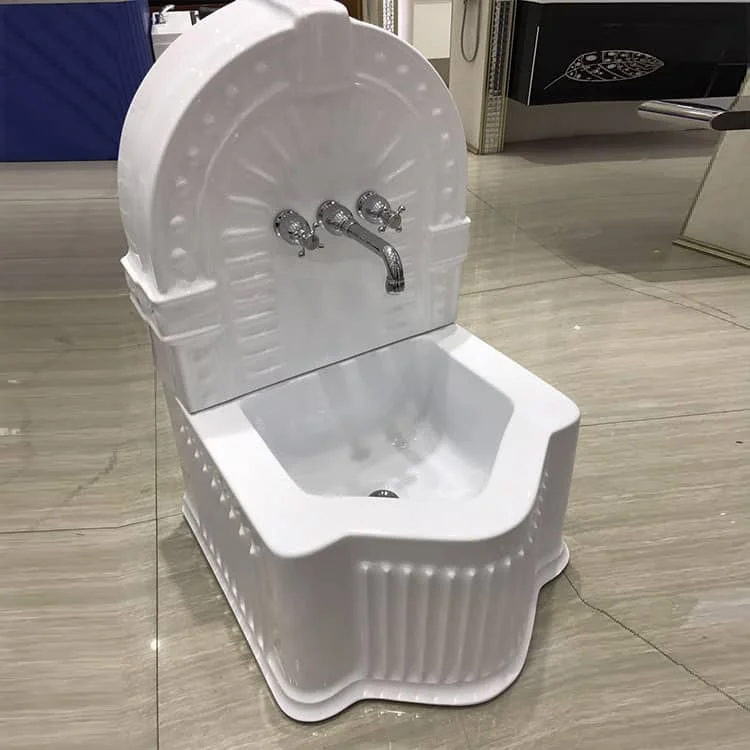 High Quality Muslim Prayer Basin Acrylic Material Foot Washing Pool Wudu Washing Station For Sale - Buy