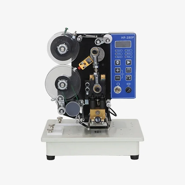 HP-280P Electric Digital Panel Heat Coding Machine New Semi-Automatic Print Ribbon Hot Coding With Bearing As Core Component