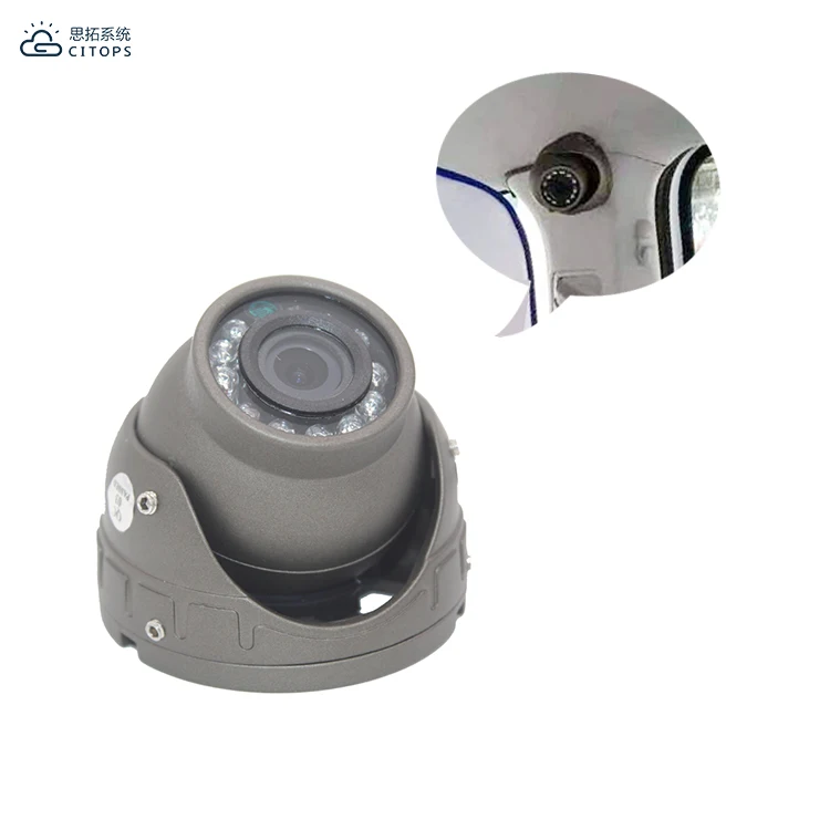 الأشعة تحت الحمراء محارة 960P 1080P 12 IR Led أضواء كاميرا CCTV للمركبات