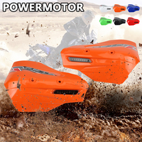 Universal Motorcycle Handguard Enduro ZETA XC-PRO With Gray Turn Signal Protector for KTM Honda Suzuki Dirt Bike Motocross