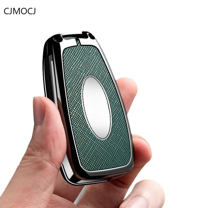 

Premium Zinc Alloy Key Cover Case for Ford Focus/Edge - Protective Key Fob Shell
