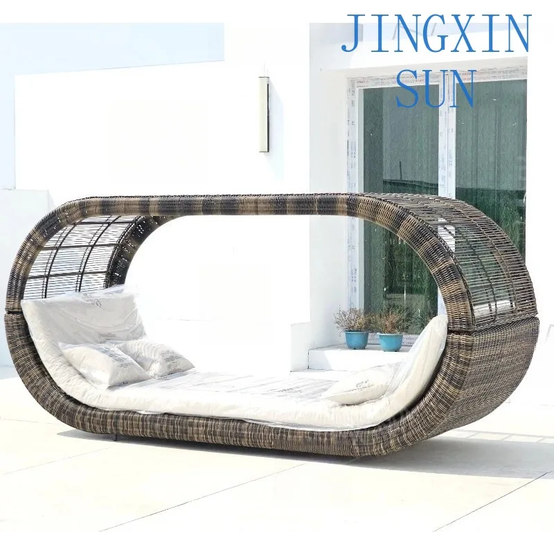 Rattan Custom Sunshine Modern Sunbeds Lounge Chairs
