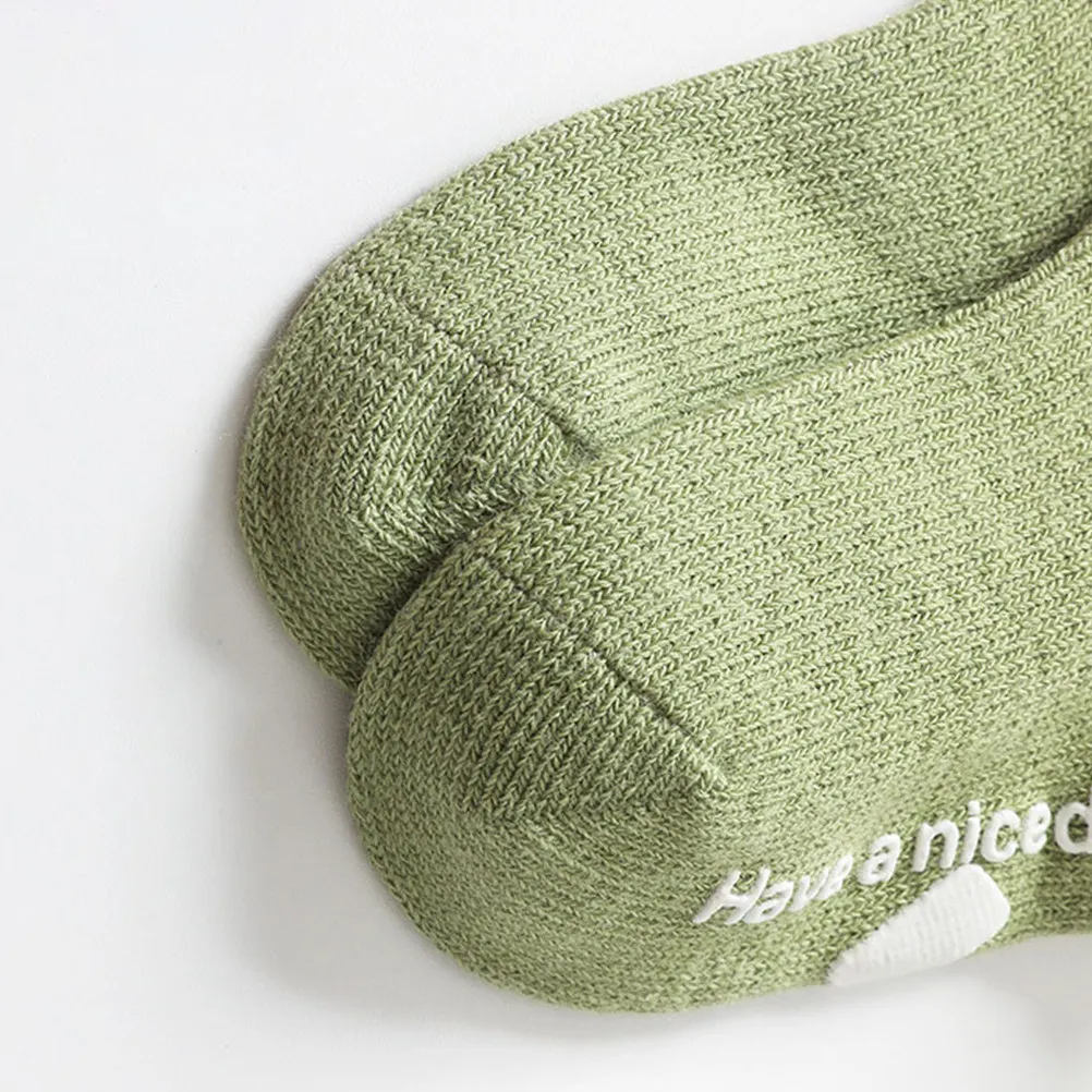 

3Pairs Baby Anti Slip Socks Soft Breathable Cotton Blend Non Slip Socks for Newborns Infants Toddlers Walking Crawling Warm