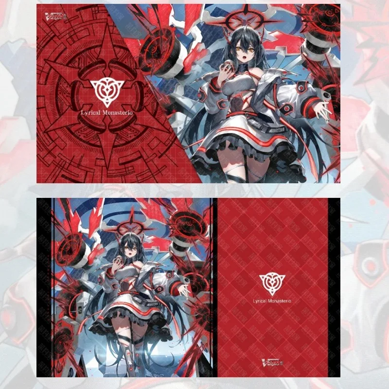 

Кардфайт!! Коллекционный игровой коврик Vanguard PolyPhonicOverDrive: аниме-мультяшный резиновый коврик для одиночных сражений