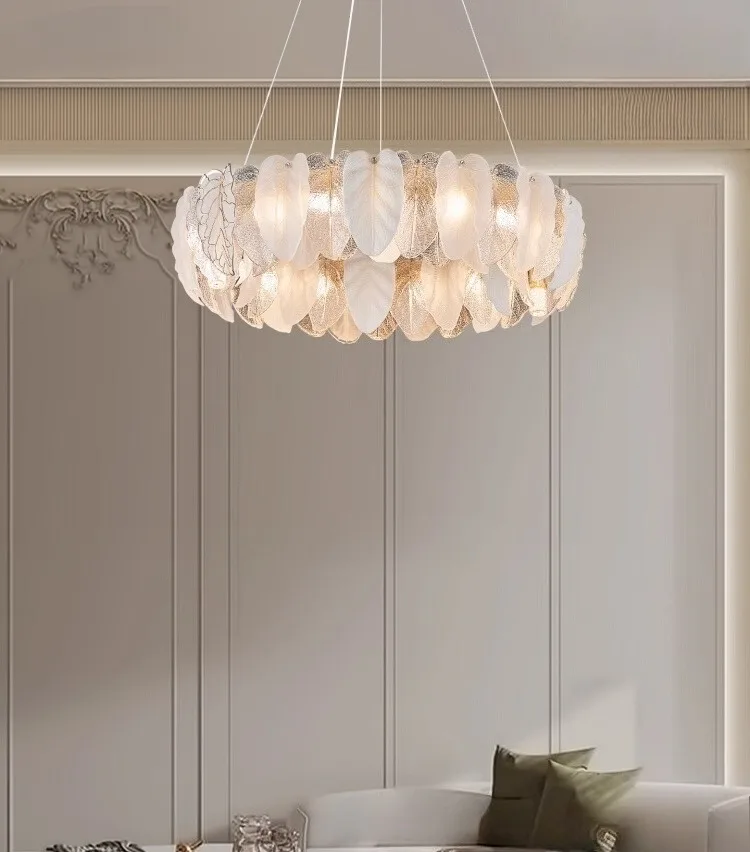 

Modern Glass chandelier Pendant Light for Living dining Room bedroom kitchen island Home Decor Suspension hanging Lamp