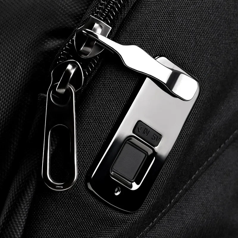 Small Embedded Luggage Fingerprint Lock Men Women Messenger Bag Travel Bag Smart Lock USB Charging Super Long Standby