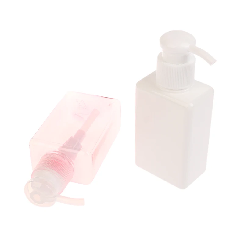 100ml Square Foaming Dispenser Bottle Portable Soap Dispensers Liquid Soap Shampoo Pump Bottles Bathroom Travel Accessories