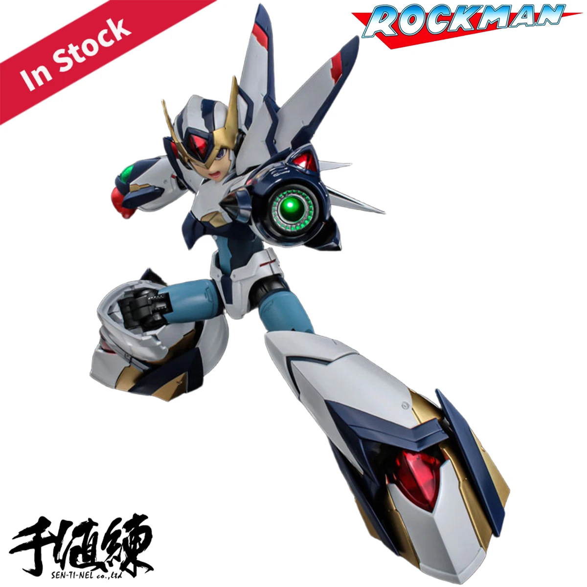 

Оригинальные подлинные Sentinel Action/Dolls RIOBOT Rockman X Falcon Armor Ver. Eiichi Simizu H = 155 мм, игрушка-фигурка игрового персонажа