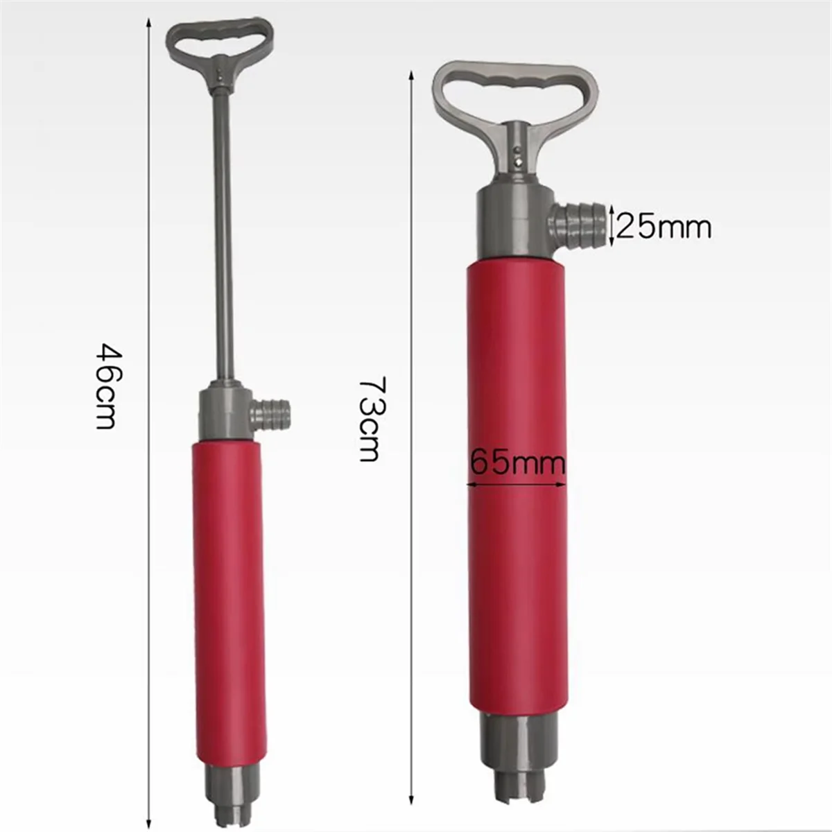 NEW Marine Kayak Hand Bilge Pump 18 Inch Manual Hand Drainage Pumps for Kayaks Canoes and Boats Kayak Accessories Red
