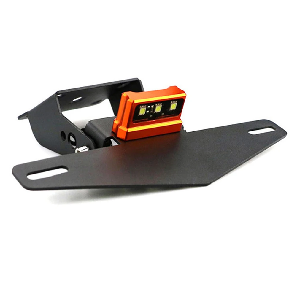 

For Motorcycles Motorcycle License Plate Frame Easy Install Motorcycle Frame Motorcycle Light Assembly Practical Motorcycle Part