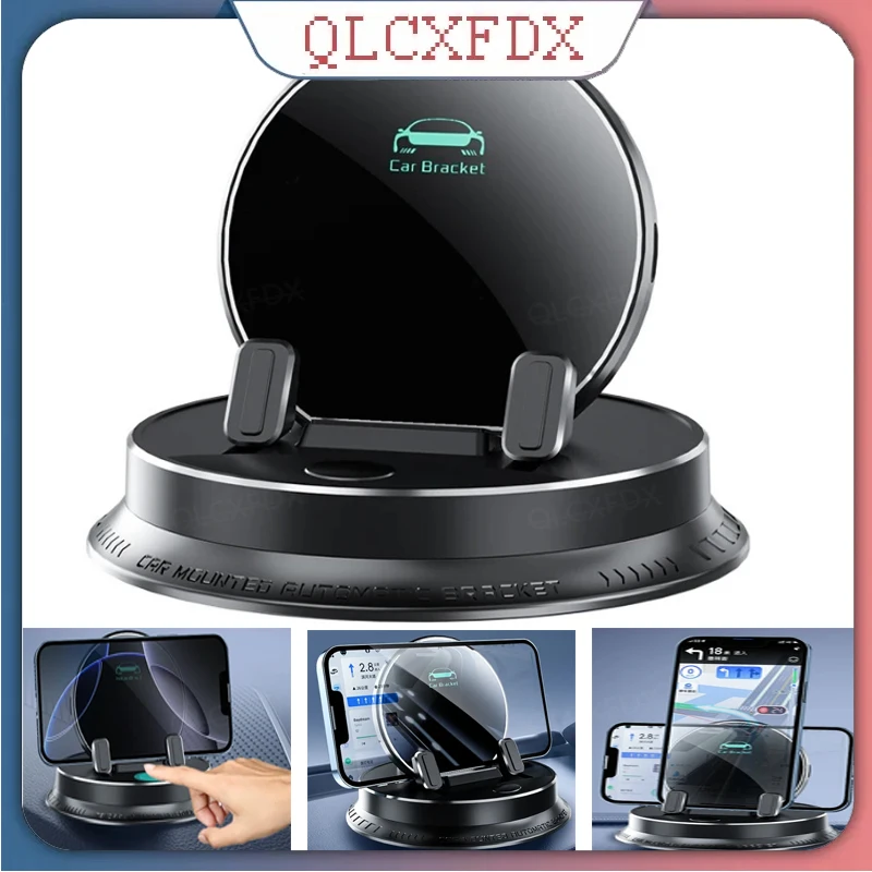 

Автомобильный держатель для телефона на приборной панели, вращение на 360 градусов, держатель для телефона, крепление Smart Sensing, поддержка мобильного телефона для автомобильных аксессуаров