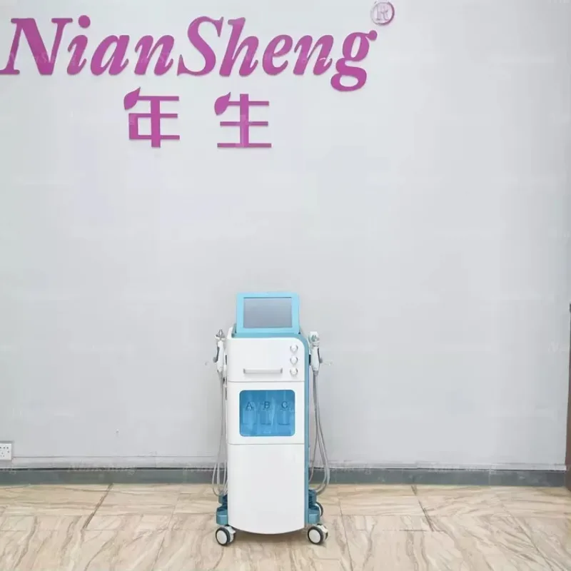 9 في 1 جهاز تجميل البشرة وتجديد شباب بشرة الوجه Hidrafacial بشكل عميق