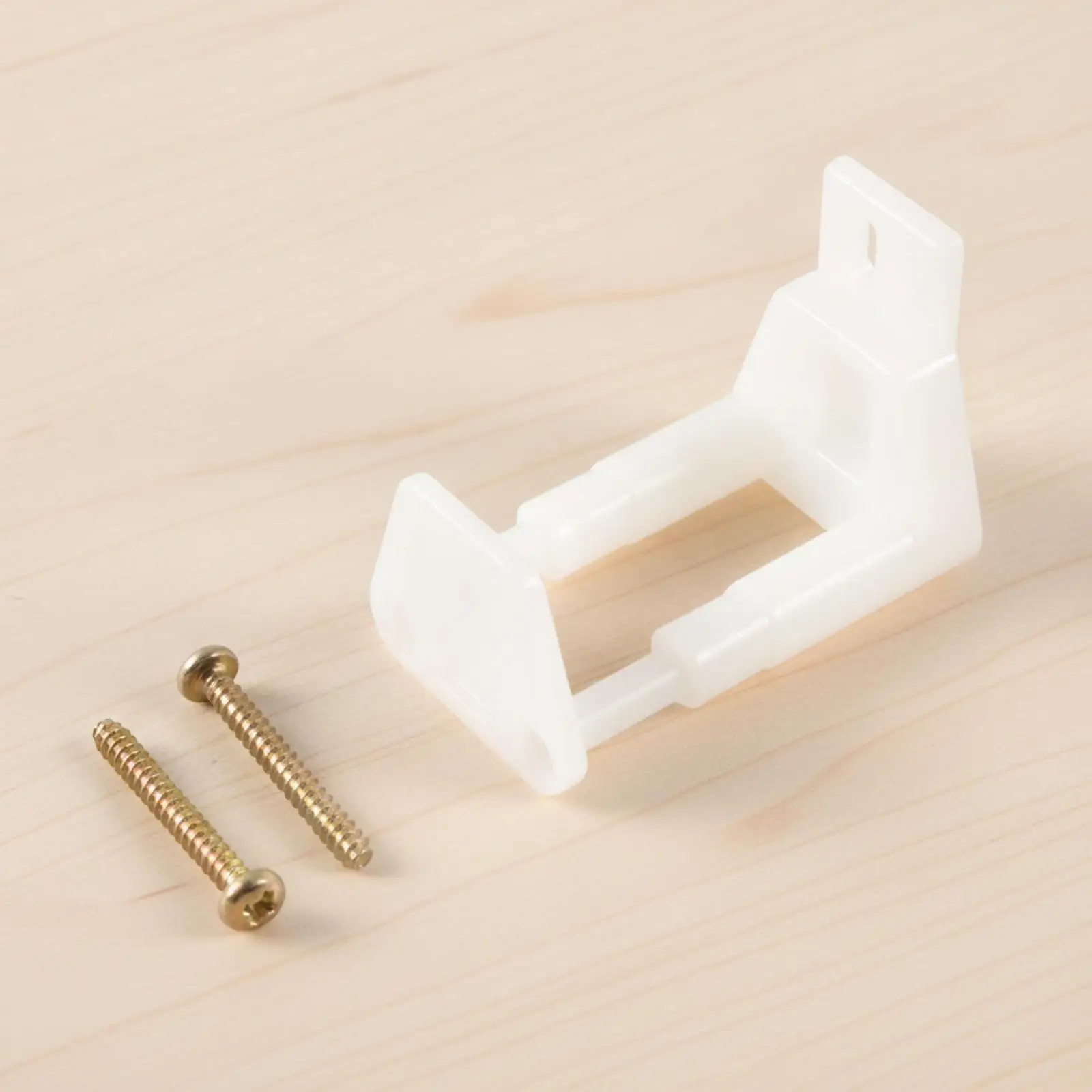 Translucent Sliding Door Floor Guide with Two Parallel Arms for Barn Door RV Trailer Cabinet Door Alignment