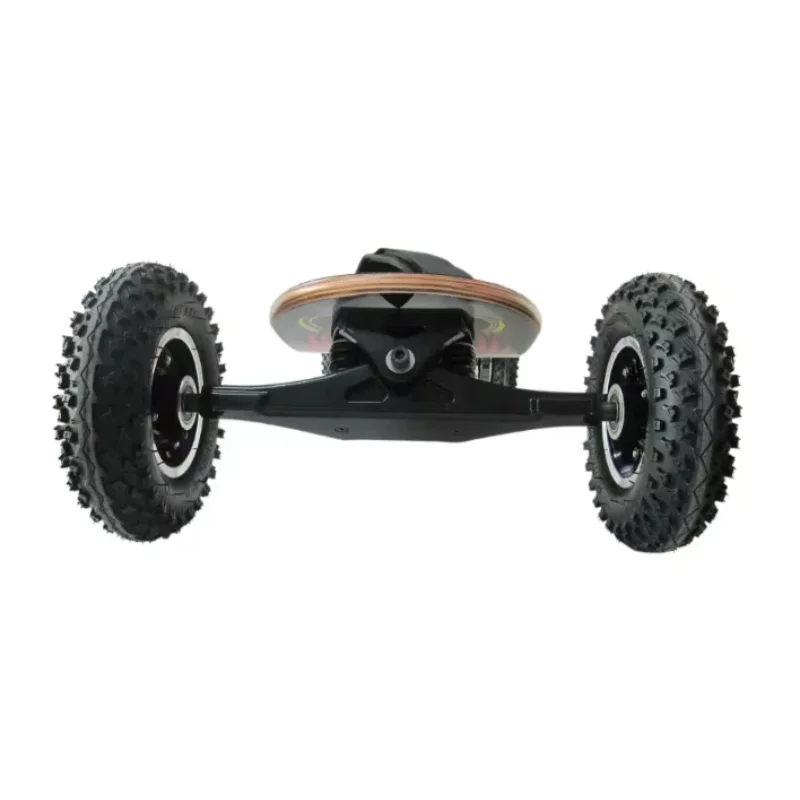 Planche à roulettes électrique boostée avec télécommande, planche à roulettes à moteur pour touristes, lotion électrique tout-terrain, vente en gros